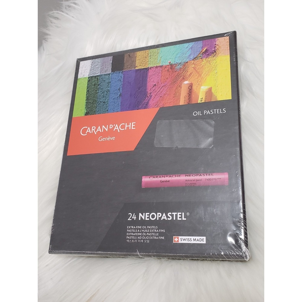 NEW SEALED Neopastel‎ Oil Pastels Set Of 24 (7400.324) Caran D'ache
